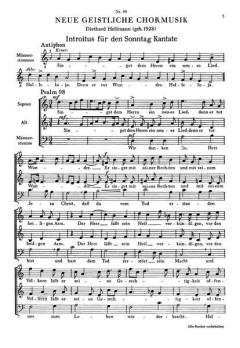 Singet dem Herrn ein neues Lied (Diethard Hellmann) 