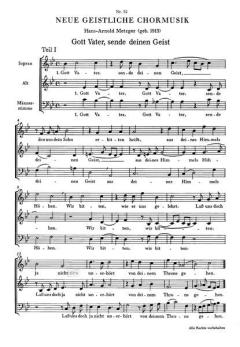 Gott Vater, sende deinen Geist (Hans-Arnold Metzger) 