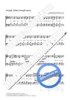 Joseph, lieber Joseph mein von Erhard Bodenschatz (Download) 