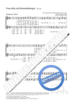 Freu dich, du Himmelskönigin F-Dur (2012) von Leo Langer (Download) 
