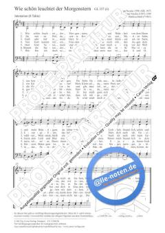 Wie schön leuchtet der Morgenstern D-Dur (2012) von Christian Heiß (Download) 