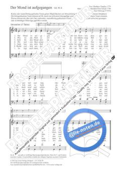 Der Mond ist aufgegangen F-Dur (2012) von Michael Ostrzyga (Download) 