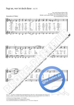Sagt an, wer ist doch diese C-Dur von Roland Büchner (Download) 