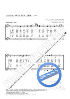 Christus, der ist mein Leben D-Dur (2012) (Grayston Ives) 