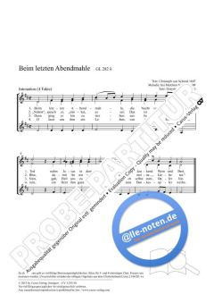 Beim letzten Abendmahle D-Dur (2012) von Grayston Ives (Download) 