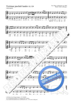 Victimae paschali laudes dorisch 