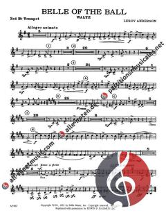 Belle of the Ball for Orchestra von Leroy Anderson 