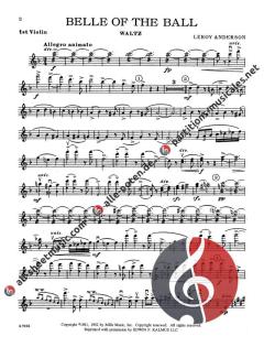 Belle of the Ball for Orchestra von Leroy Anderson 