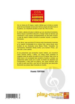 Songbook Guitarra Funky von Vicente Tortosa 