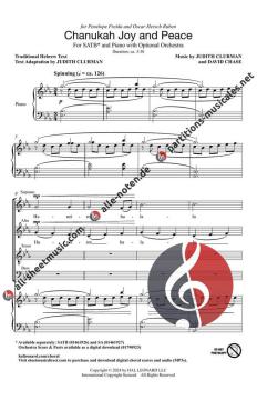 Chanukah Joy and Peace von David Chase 