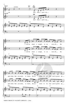 When I Grow Up / Naughty von Tim Minchin (Download) 