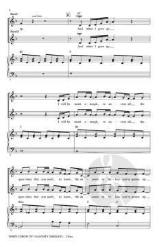 When I Grow Up / Naughty von Tim Minchin (Download) 