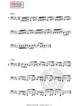 Schule für Tuba in C Band 3 von Norbert Engelmann (Download) 