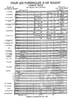 Pour les Funerailles d'un Soldat von Lili Boulanger 