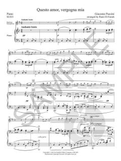 Questo Amor Vergogna Mia von Giacomo Puccini 