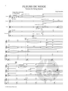 Fleurs de neige von Kaija Saariaho (Download) 