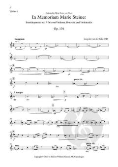 In Memoriam Marie Steiner op. 176 von Leopold van der Pals 
