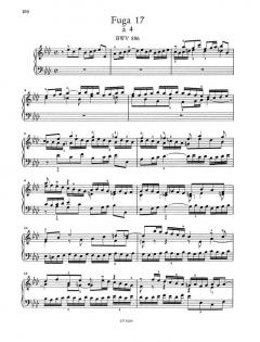 Das Wohltemperierte Klavier Teil 2 von Johann Sebastian Bach im Alle Noten Shop kaufen - UT50051