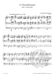 Choralfantasie über 'Jesus lebt' von Benedikt Hillringhaus 