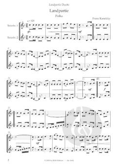 Landpartie-Duette - Polkas und Walzer von Franz Kanefzky 