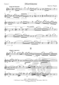 Divertimento  von Joseph Haydn 
