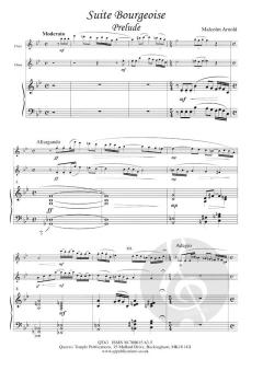 Suite Bourgeoise  von Malcolm Arnold 
