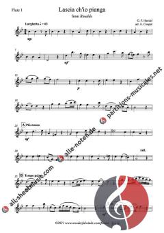 Lascia Ch'io Pianga von Georg Friedrich Händel (Download) 