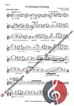 A Christmas Greeting von Edward Elgar (Download) 