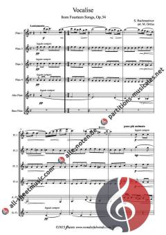 Vocalise Op. 34 von Sergei Rachmaninow (Download) 
