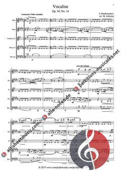 Vocalise op.34/14 von Sergei Rachmaninow (Download) 
