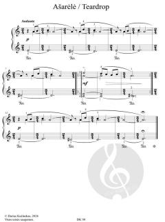 Ausgewählte Klavierstücke 1 von Leonas Povilaitis (Download) 