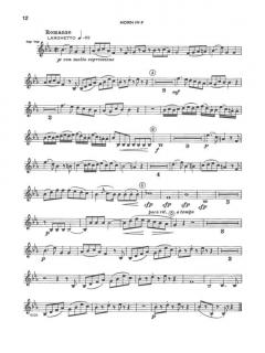 Horn Concerto No. 2 in Eb Major K. 417 - Horn Concerto No. 3 in Eb Major K. 447 von Wolfgang Amadeus Mozart im Alle Noten Shop kaufen
