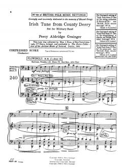 Irish Tune from County Derry (Percy Aldridge Grainger) 