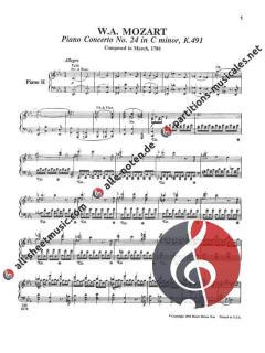 Concerto No. 24 in C Minor, KV491 von Wolfgang Amadeus Mozart 