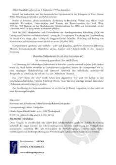 Deutsches Ordinarium in Eb „Zu dir, o Gott, erheben wir“ - Set von Albert Neumayr 