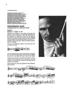 Intermediate Flute Solos Vol. 3 von Wolfgang Amadeus Mozart 
