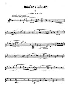 3 Fantasiestücke / 3 Romanzen op.73/op.94 von Robert Schumann 