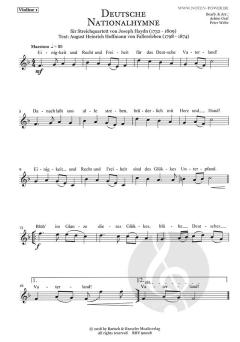 Deutsche Nationalhymne von Joseph Haydn 