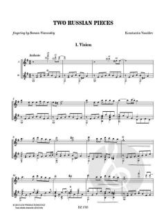 Two Russian Pieces von Konstantin Vassiliev 
