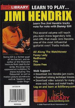 Learn To Play Jimi Hendrix Vol. 2 von Jimi Hendrix 