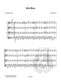 Musique facile pour 4 guitares - Suède 