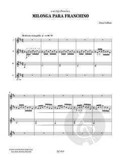 Milonga Para Franchino von Juan Gallino 