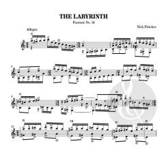 The Labyrinth - Fantasia No. 14 von Nick Fletcher 