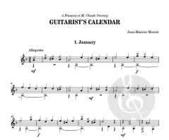 Guitarist's Calendar von Jean-Maurice Mourat 