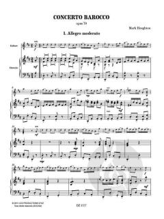 Concerto Barroco op. 70 von Mark Houghton 