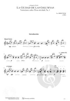 La Ciudad de las Columnas von Leo Brouwer 