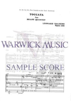 Toccata von Leonard Salzedo 