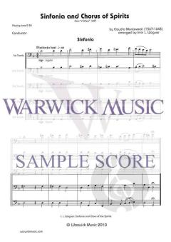 Sinfonia and Chorus of Spirits 