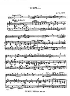 Sonata in G Minor #2 von Georg Friedrich Händel 