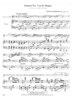 Sonata No.2 in Eb Major op.120, 2 von Johannes Brahms 